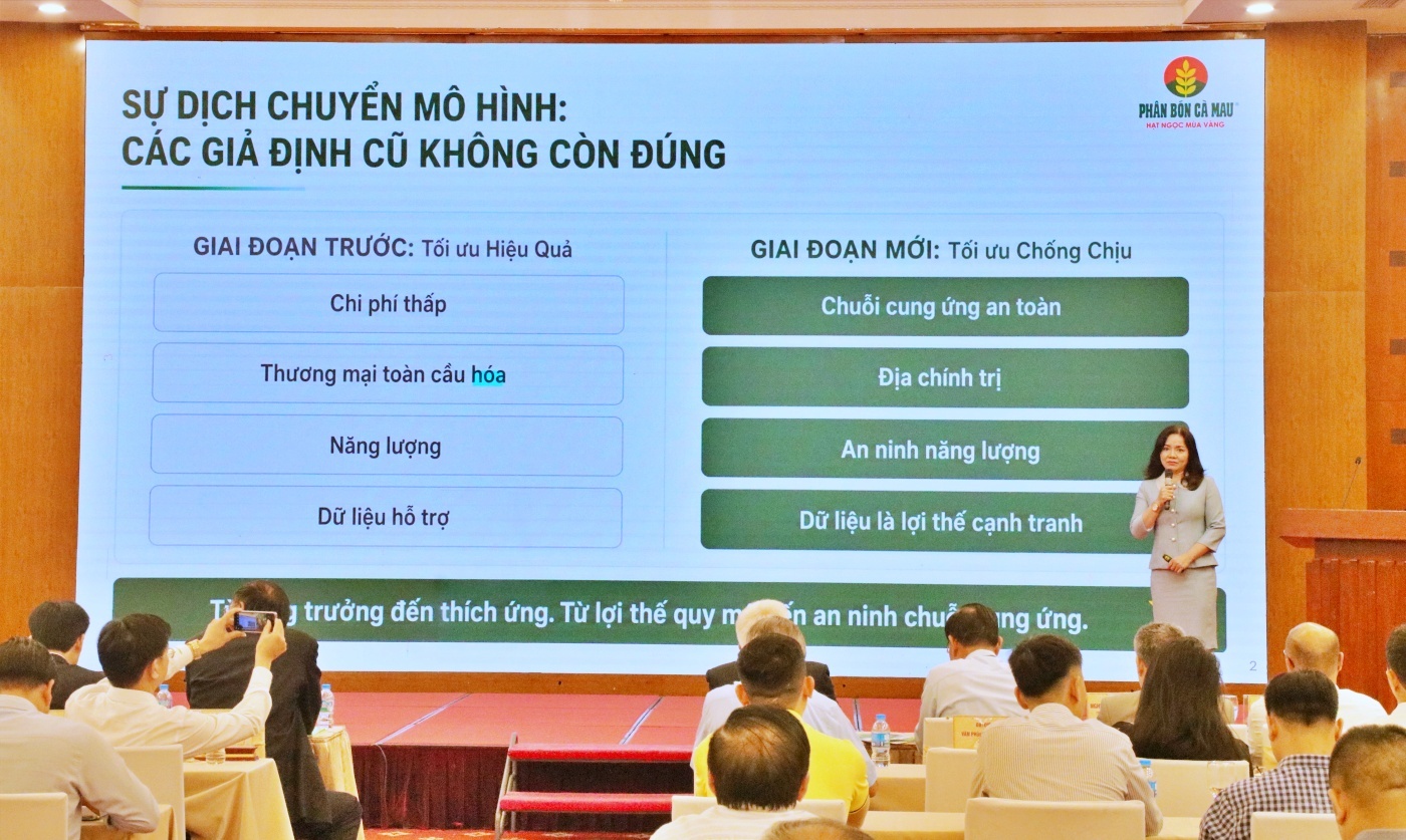 Lãnh đạo PVCFC chỉ ra 5 dịch chuyển lớn của ngành phân bón Việt Nam.
